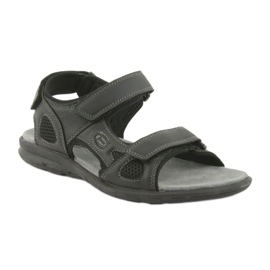 American Club Sandali sportivi neri HL06 americani nero 1