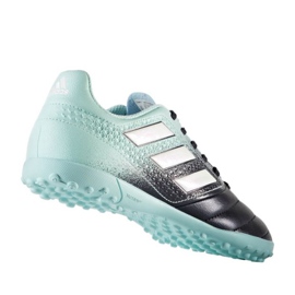 Scarpe da calcio Adidas Ace 17.4 Tf Jr S77121 multicolore blu 1