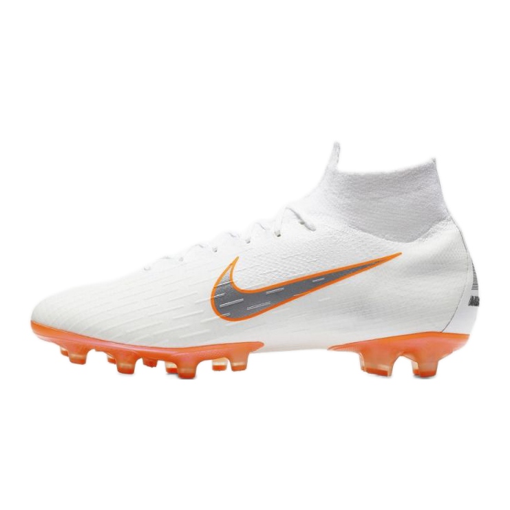 Scarpe da calcio Nike Mercurial Superfly 6 Elite Ag Pro M AH7377-107 bianca bianca 1