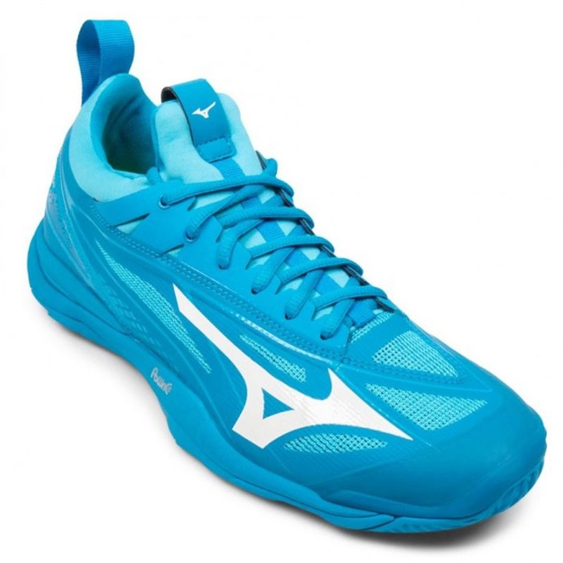 Scarpe da pallamano Mizuno Wave Mirage 2.1 M X1GA185098 blu blu 1