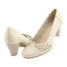 Scarpe da donna Gregors 745 beige 4