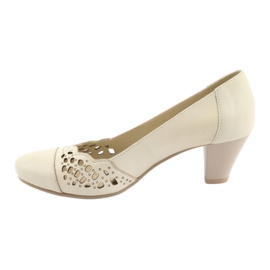 Scarpe da donna Gregors 745 beige 2