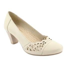 Scarpe da donna Gregors 745 beige 1
