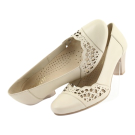 Scarpe da donna Gregors 745 beige 5
