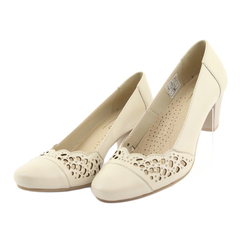 Scarpe da donna Gregors 745 beige 3