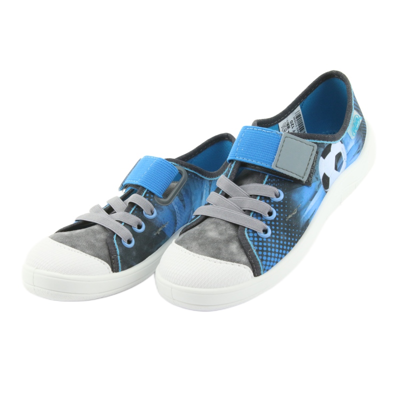 Scarpe bambino palla Befado 251Y120 blu grigio blu navy 3