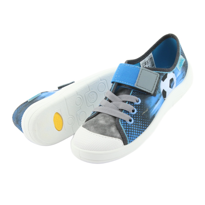 Scarpe bambino palla Befado 251Y120 blu grigio blu navy 5