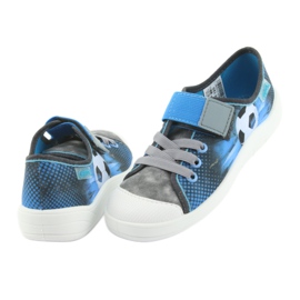 Scarpe bambino palla Befado 251Y120 blu grigio blu navy 4