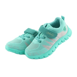 Scarpe per bambini Befado 516X026 grigio verde 3