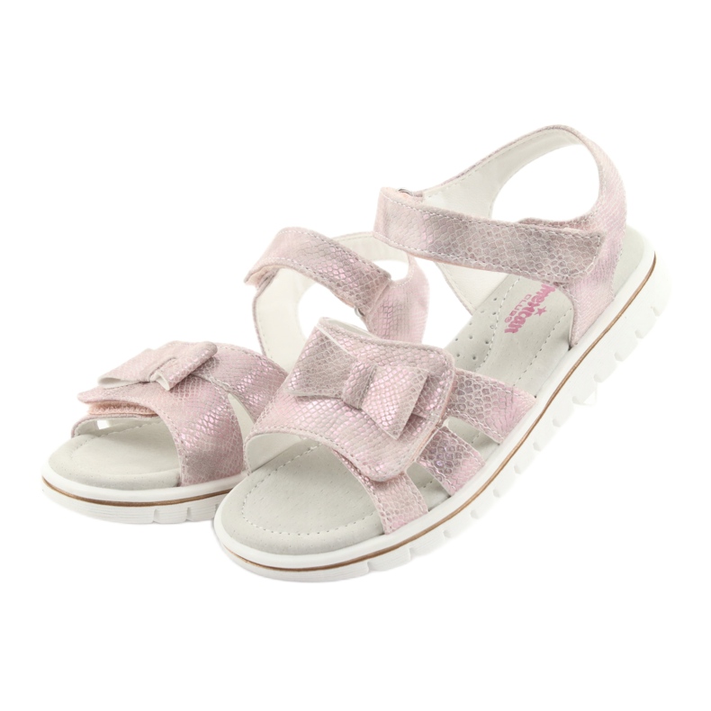 Sandali rosa con fiocco American Club GC25 3