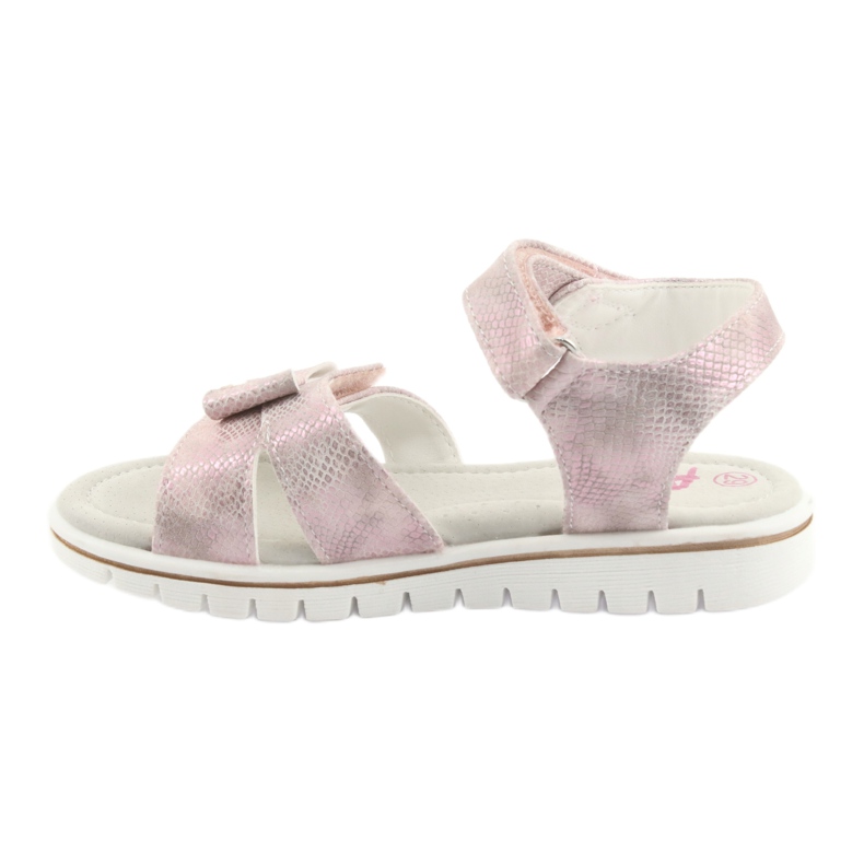 Sandali rosa con fiocco American Club GC25 2