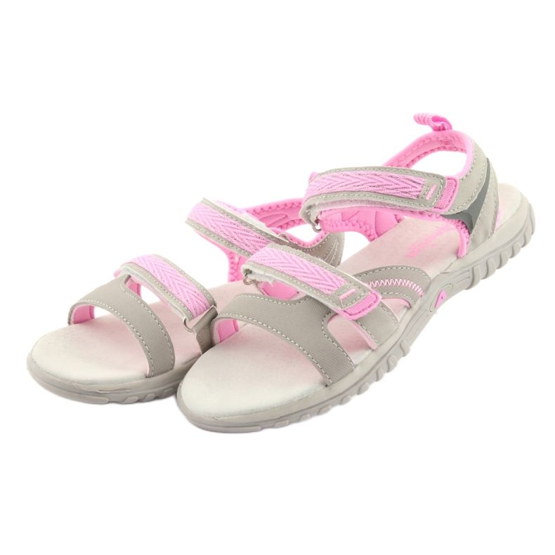 American Club American Sandals Sports Sports HL14 Grey/Pink grigio grigio 3