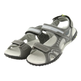 Sandali sportivi da uomo American Club RL18 grigio 3