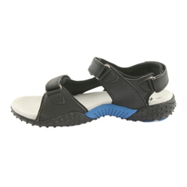 Sandali da bambino American Club HL15 neri nero blu 2