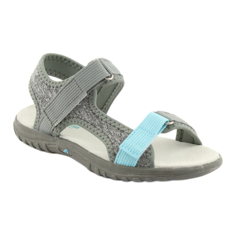American Club Sandali americani con inserto in pelle RL10 grigio/blu 1