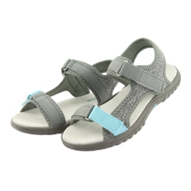 American Club Sandali americani con inserto in pelle RL10 grigio/blu 3