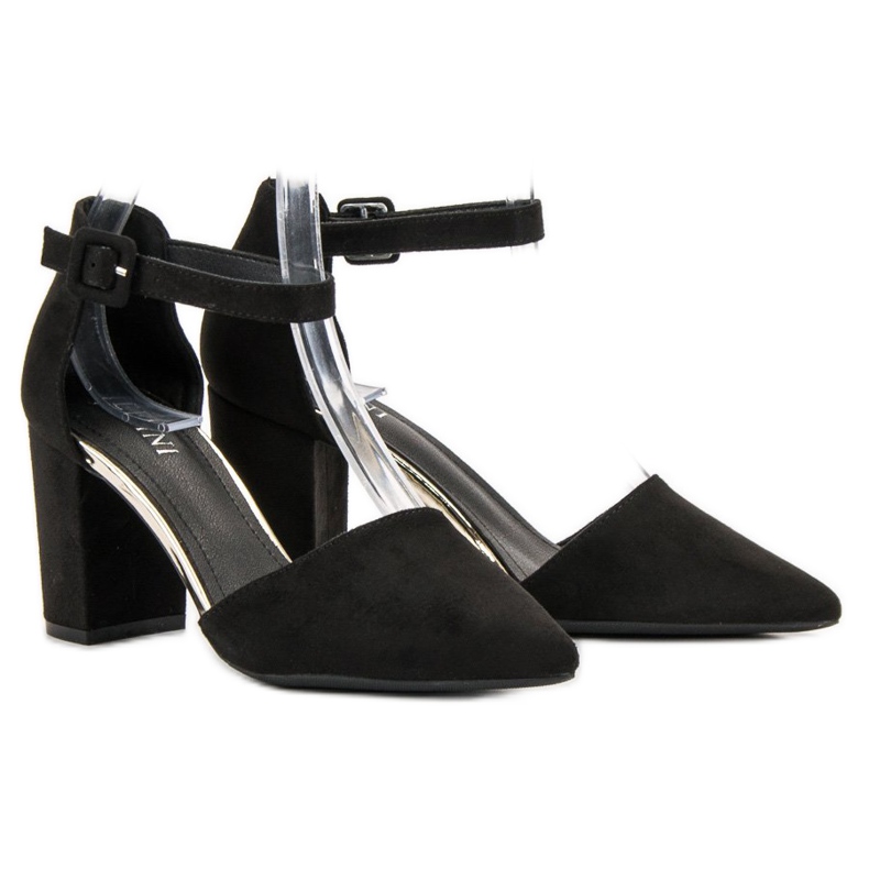 SHELOVET Pompe In Spitz nero 1