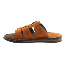 American Club American's Men's Flip Flip Lightweight Podka06 Brown marrone 2