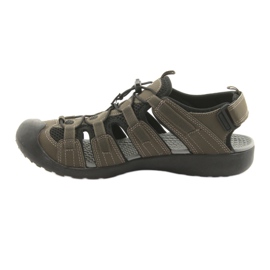 American Club Sandali sportivi cachi americani HL02 nero multicolore verde 2