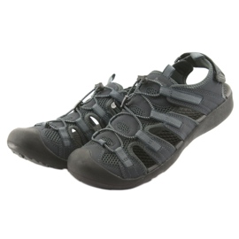 American Club Sandali sportivi americani HL02 blu navy 3