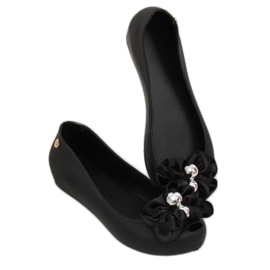 Ballerine Meliski con fiocco nero CK-86P Black 1