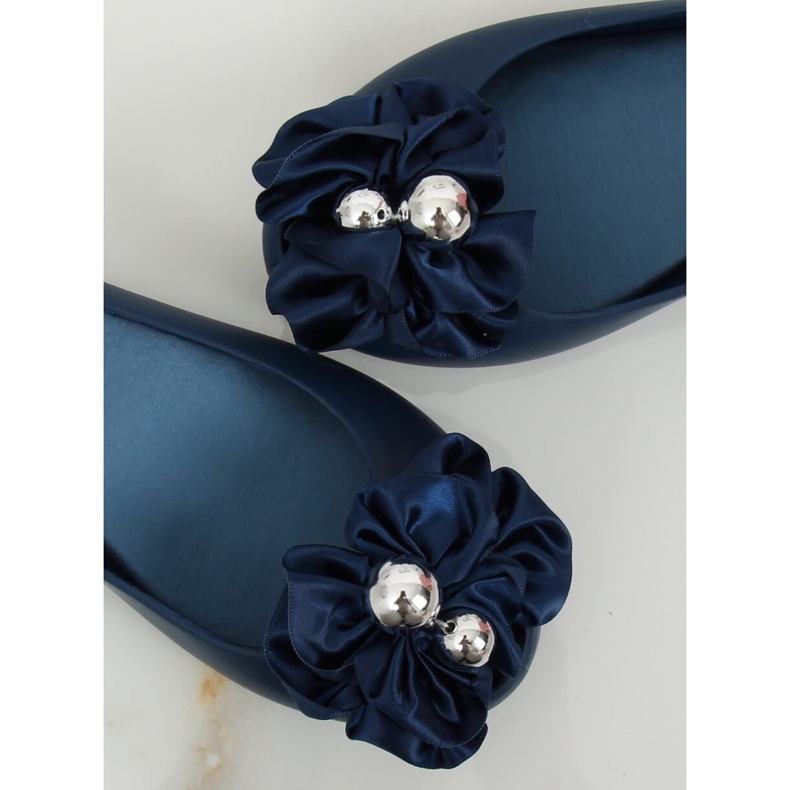 Ballerine Meliski con fiocco blu CK-86P Blue 1