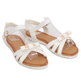 Sandali da donna bianchi G210 White bianco 1