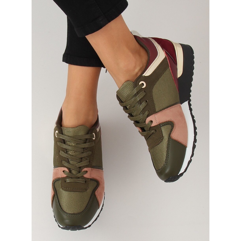 Scarpe sportive verdi B-01 Army Green verde multicolore 1