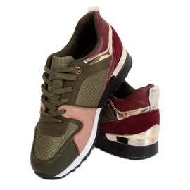 Scarpe sportive verdi B-01 Army Green verde multicolore 2