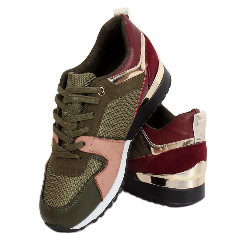 Scarpe sportive verdi B-01 Army Green verde multicolore 2