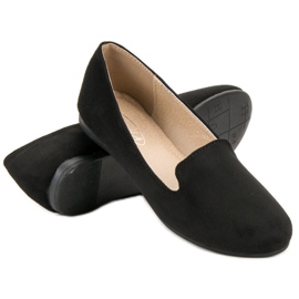 SHELOVET Signori in pelle scamosciata nero 1