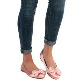 BELLAMILA Ballerine in raso rosa 1