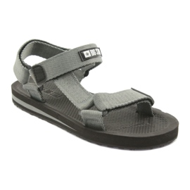 Sandali in tessuto Big Star 274A285 grigio 1