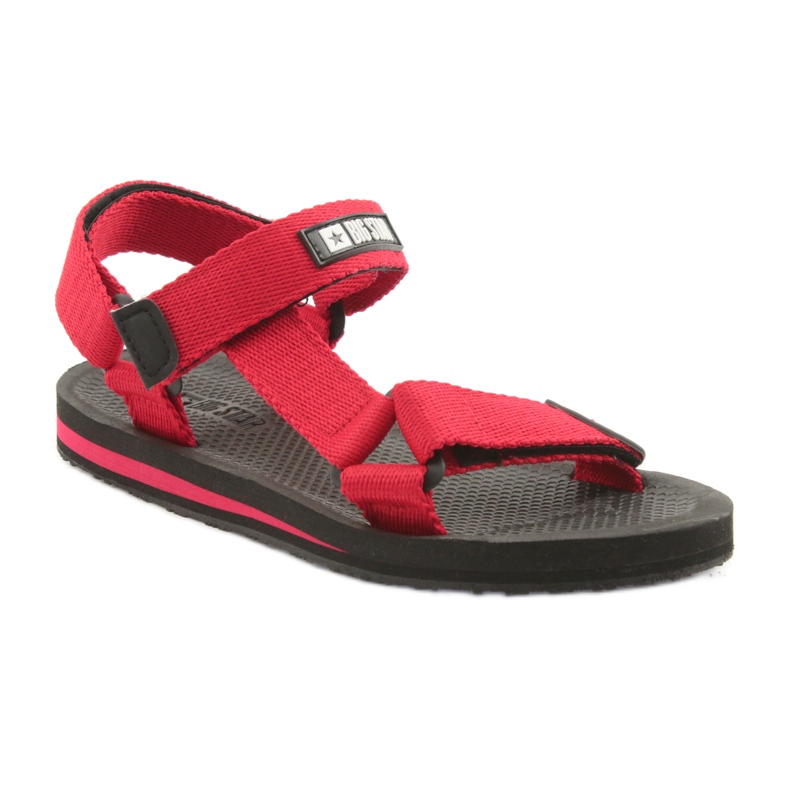 Sandali in tessuto Big Star 274A285 ROSSO 1