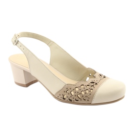 Sandali beige da donna Gregors 771 1