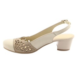 Sandali beige da donna Gregors 771 2