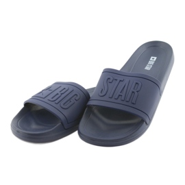 Pantofole Big Star profilate 174688 blu navy 3