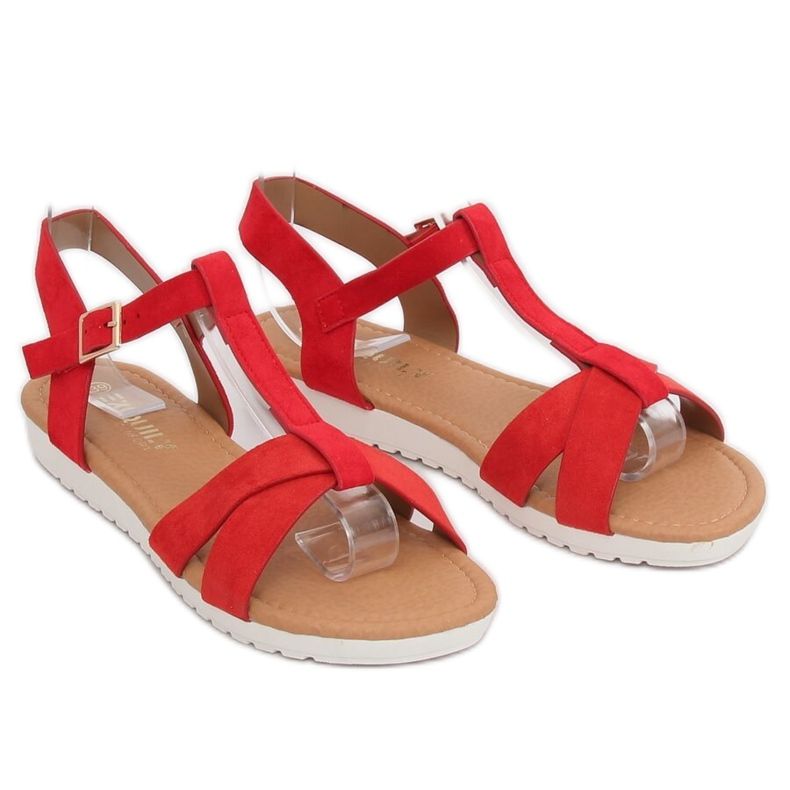 Sandali rossi da donna X567 Chine Se Red rosso 1