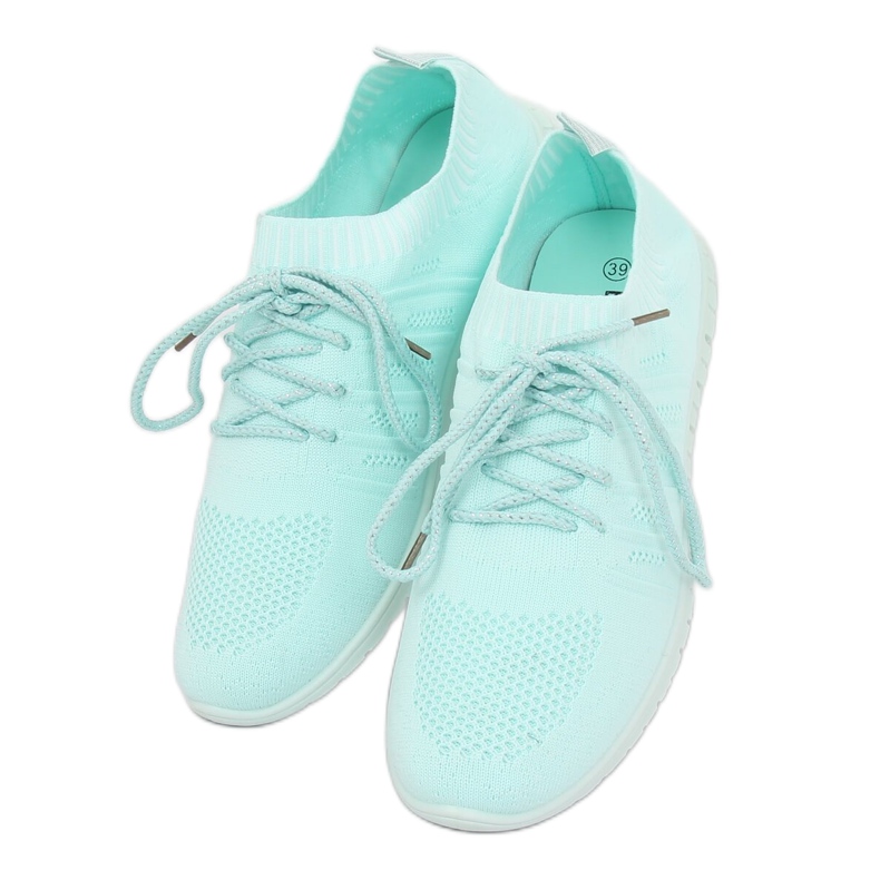 Scarpe sportive blu B111-10 Mint Green 1