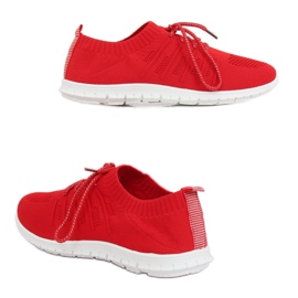 Scarpe sportive rosse B111-10 Red rosso 2