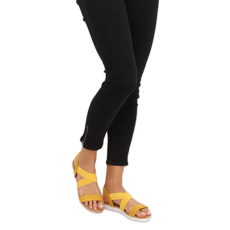 Sandali da donna gialli X565 Yellow giallo 2