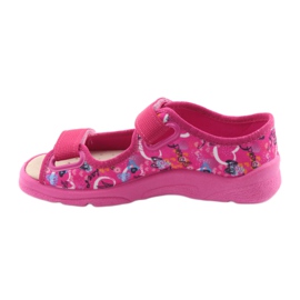 Scarpe per bambini Befado 869X132 blu giallo rosa 2