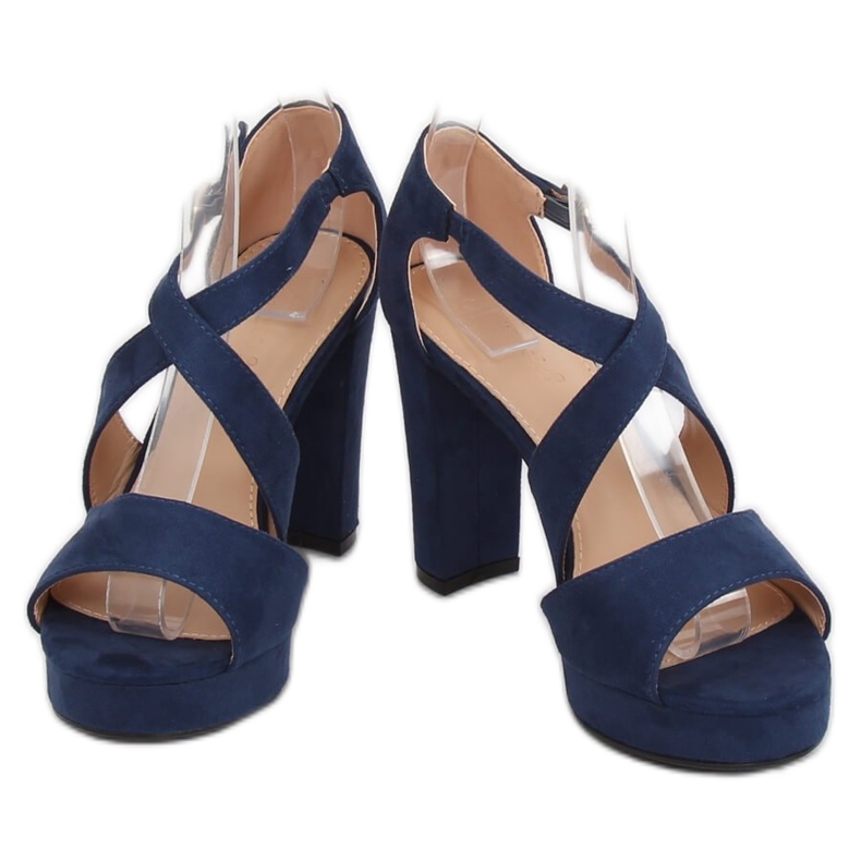 Sandali sulla piattaforma blu VV-23 blu blu navy 1