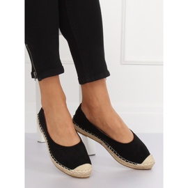 Espadrillas ballerina nere N-2980 Black nero 2