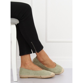 Espadrillas ballerina verdi N-2980 L.GREEN verde 1