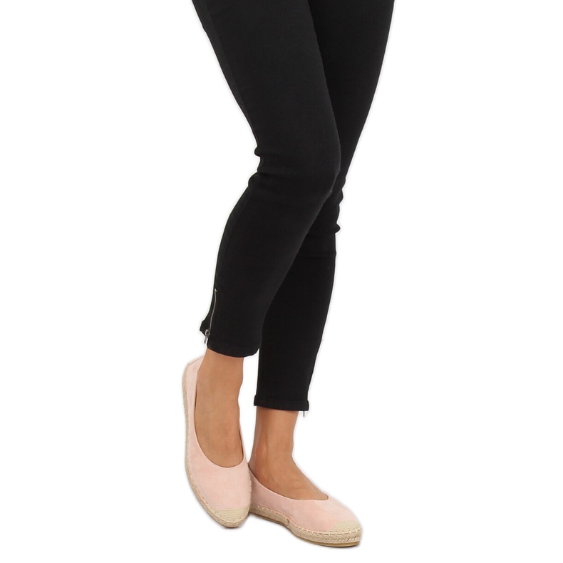 Espadrillas ballerina rosa N-2980 Pink 2