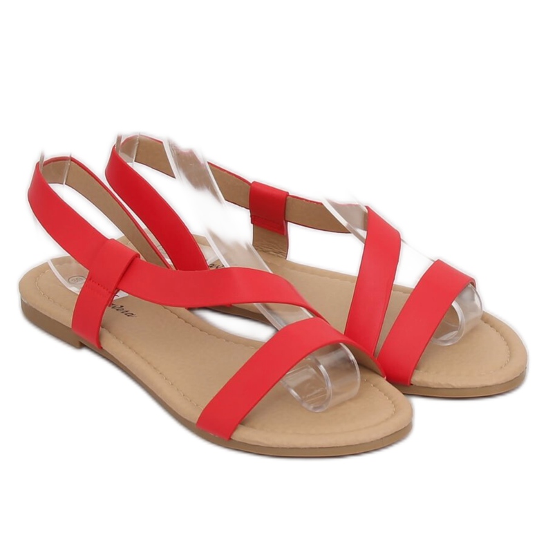 Sandali rossi da donna 938 Red rosso 1