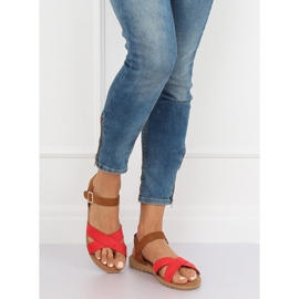 Sandali rossi da donna 999 Red rosso 2