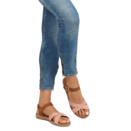 Sandali rosa da donna 999 Pink 2