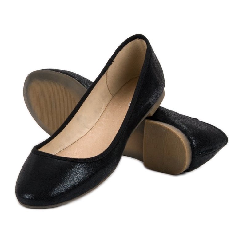 SHELOVET Ballerine nere nero 1